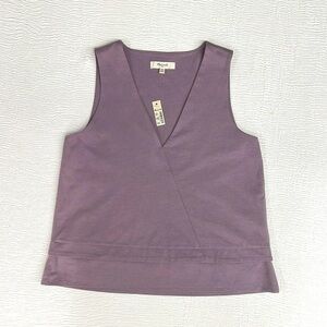 Madewell Purple Sleeveless Tank Top​